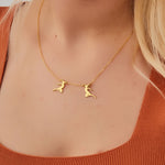 925 Sterling Silver Dancer Necklace