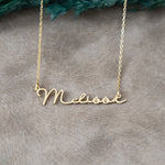 925 Sterling Silver Handwriting Name Necklace