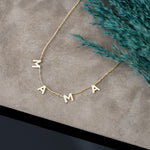 925 Sterling Silver Personalised Initial Name (Halley)