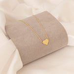 925 Sterling Silver Minimalist Heart Necklace