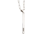 925 Sterling Silver Kişileştirilebilir Bar Necklace