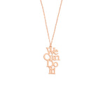 925 Sterling Silver We Can Do It! Necklace