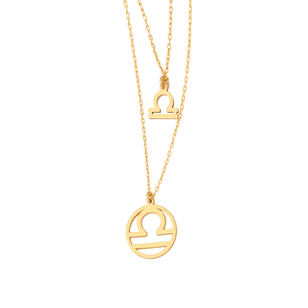 925 Sterling Silver Personalized Zodiac & Ascendant Necklaces