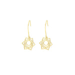 925 Sterling Silver Sacral Chakra Earring