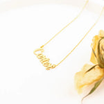 925 Sterling Silver Isim Necklace 3