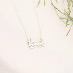 925 Sterling Silver Wizard Harry Potter Glasses Necklace