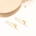 925 Sterling Silver Threader Chain Cloud Earrings