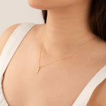 925 Sterling Silver Ballerina Necklace