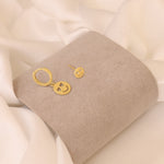925 Sterling Silver Heart Eyes Earrings